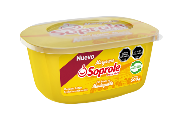 Margarina con Toques de Mantequilla 500g